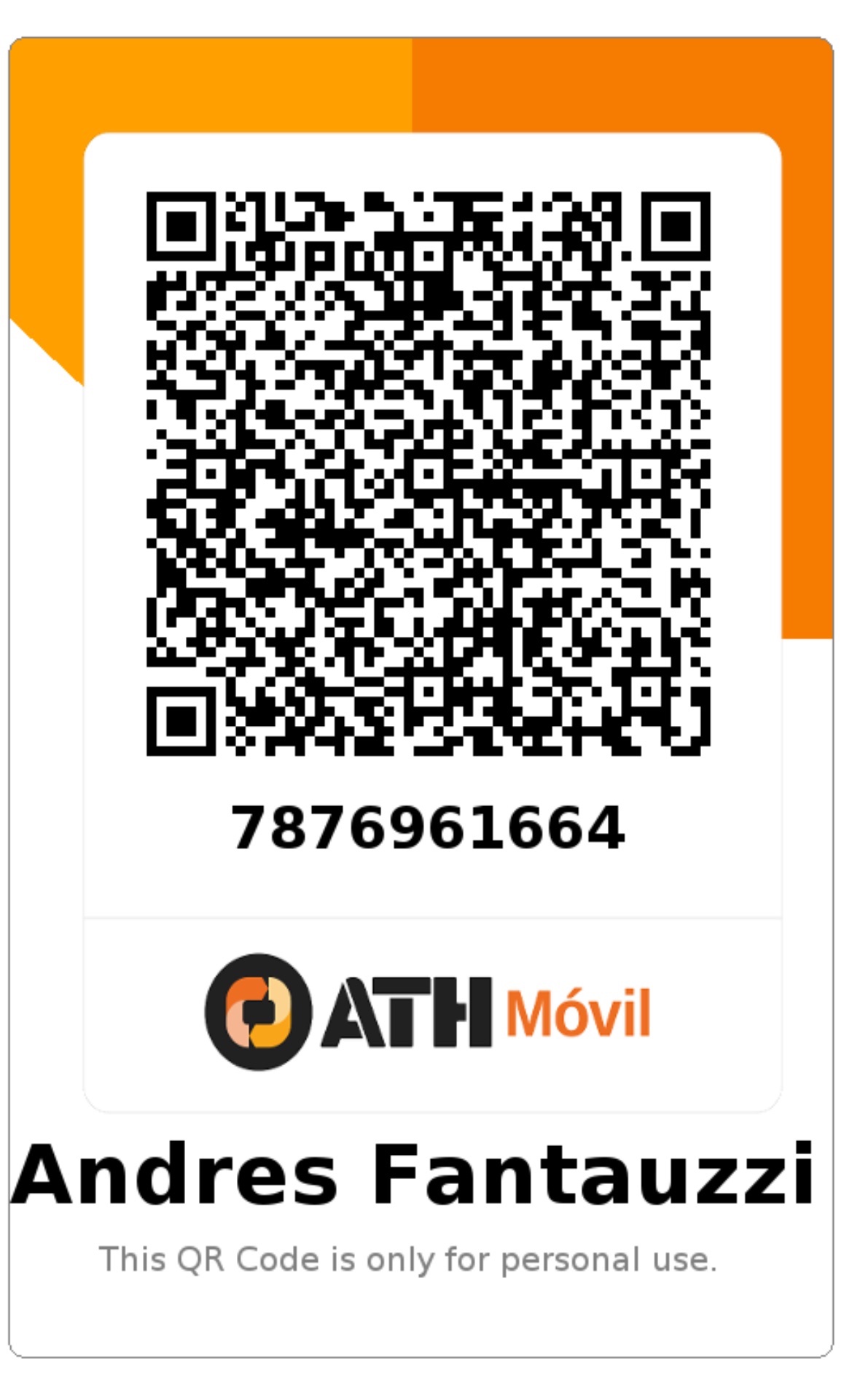 ATH Movil QR Code